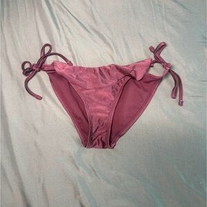 No Boundaries Plum Bikini Bottom